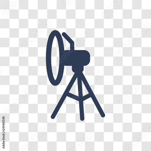 Reflector icon vector