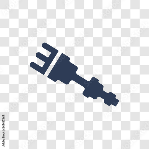 car distributor icon vector