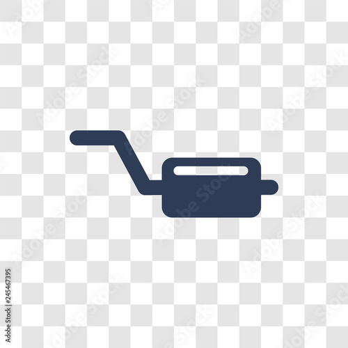 car exhaust icon vector