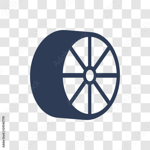 car trim icon vector
