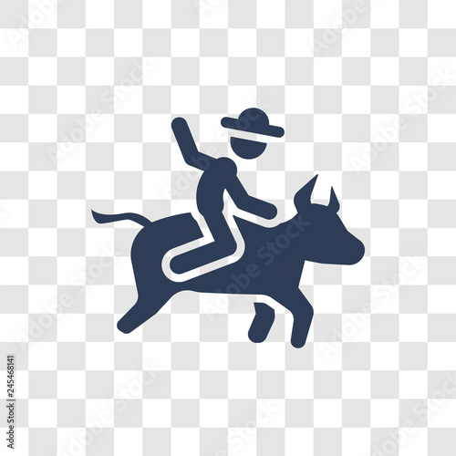 rodeo icon vector