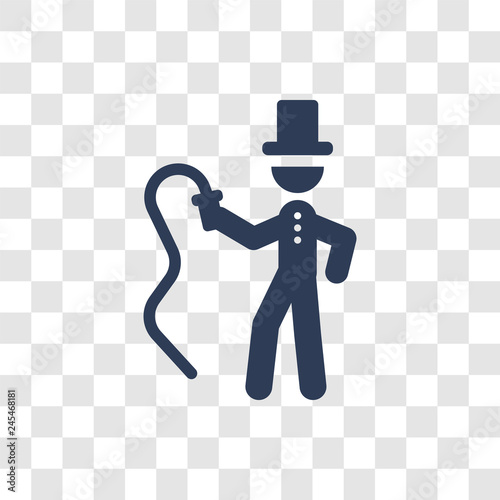 Tamer icon vector
