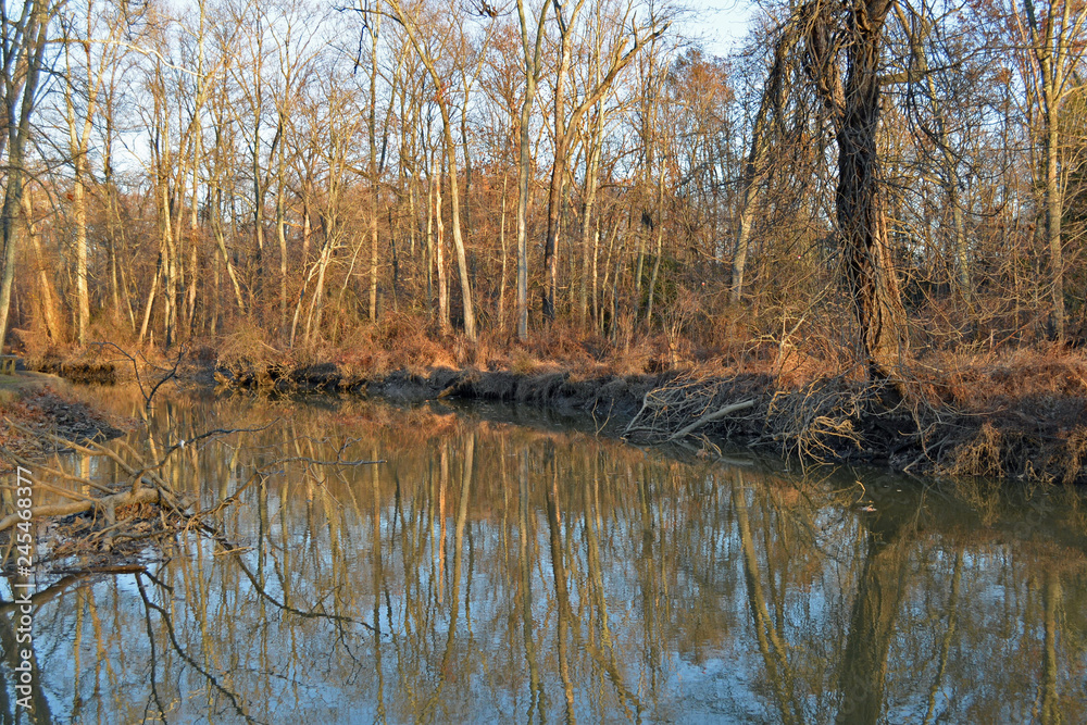 Obraz premium Fall river