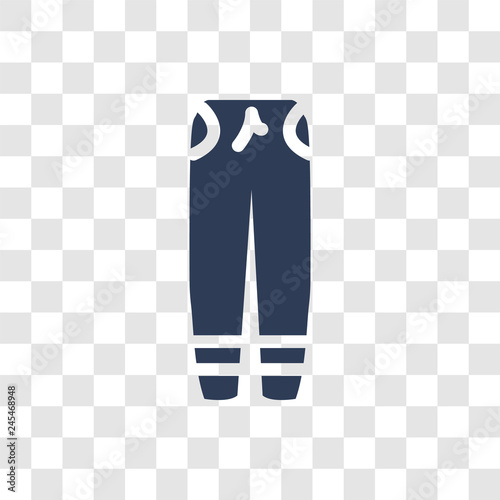 Pants icon vector