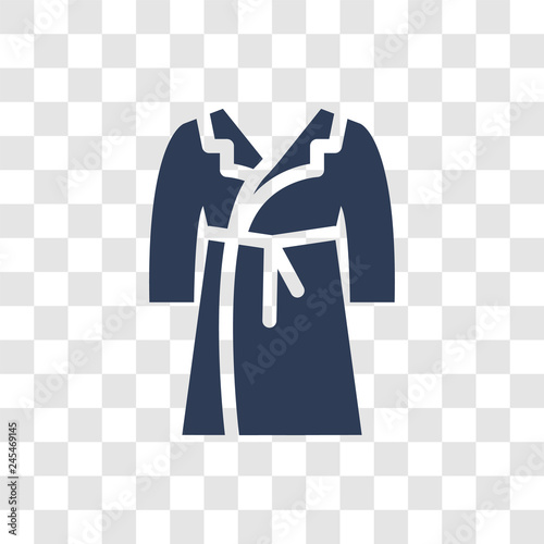 Trench Coat icon vector