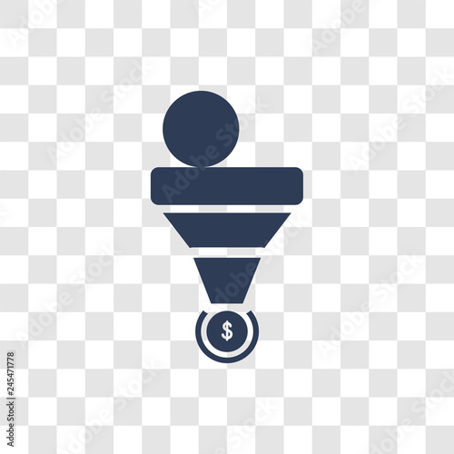 lead conversion icon vector