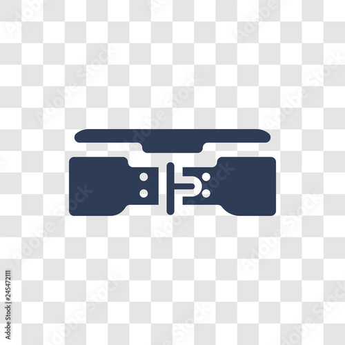 Athletic Strap icon vector