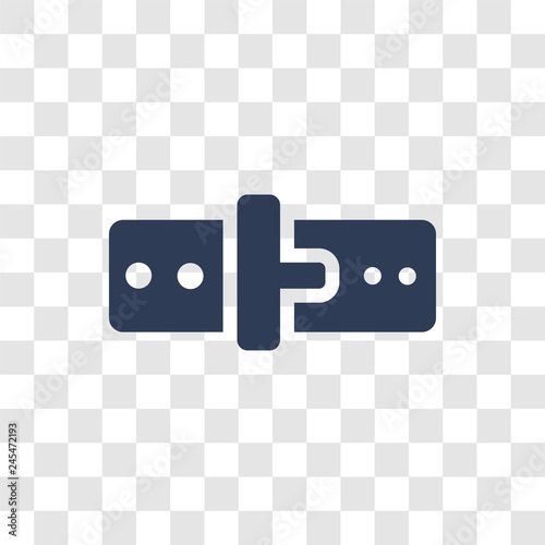 fitness Belt icon vector