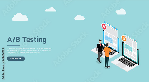 website design page template landing ui roi return on investment concept with gold money icon and return circle arrow rolling - vector