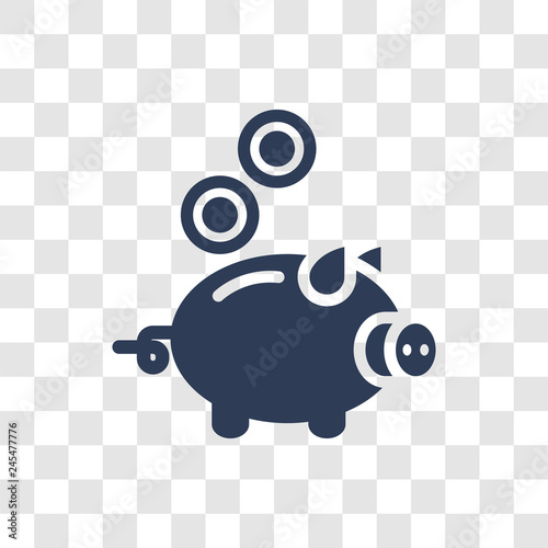 Piggybank icon vector