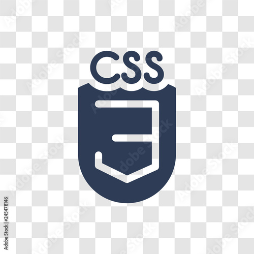 CSS3 icon vector