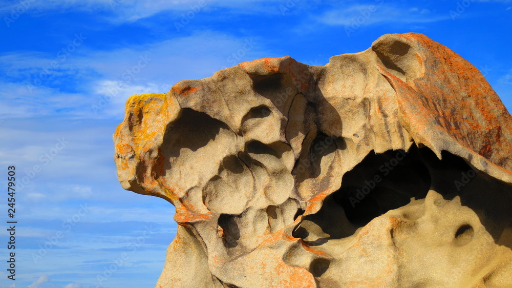 remarkable rocks in kangaroo island, australia