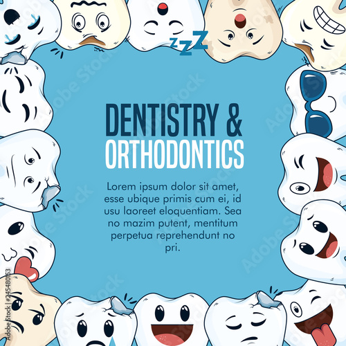 dentistry medicine healthcare with hygiene equipment