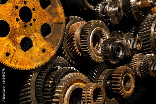 Gears in space
