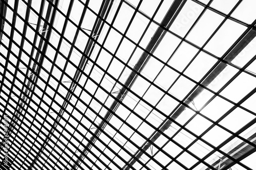 Abstract glass window roof architecture exterior