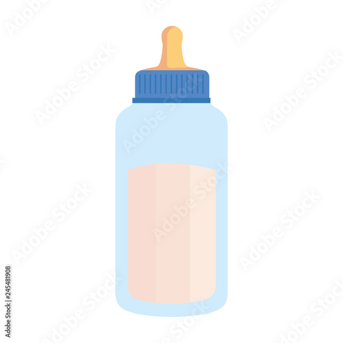 milk bottle baby icon