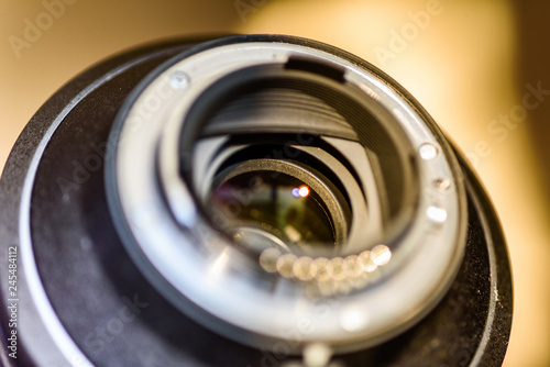 Abstract image of the lens.