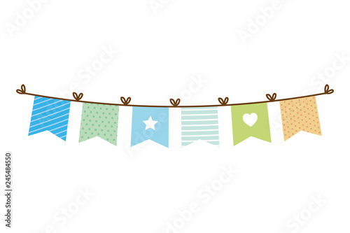 garlands party hanging icon
