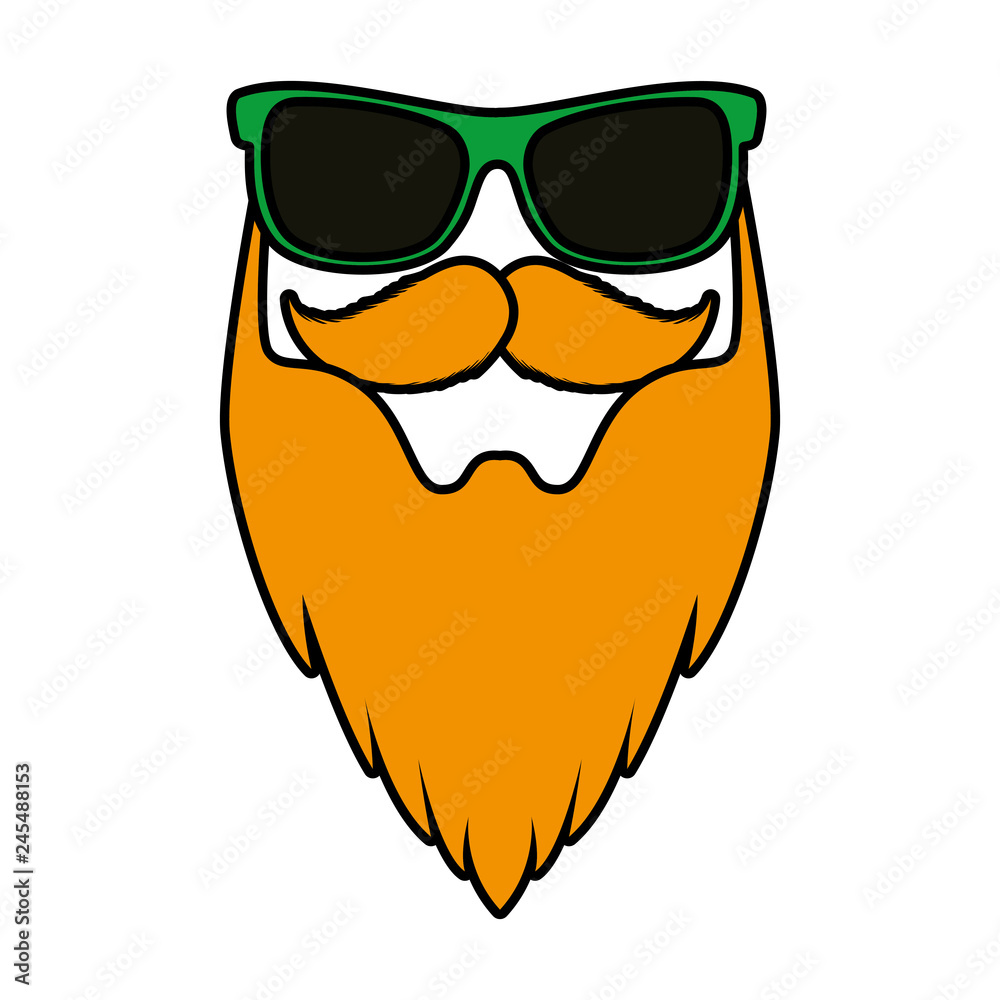 Fototapeta premium leprechaun costume accessories icons