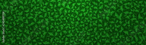 Vector background clover leaves, st Patricks day