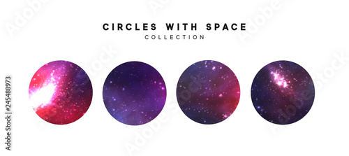 Space abstract backgrounds