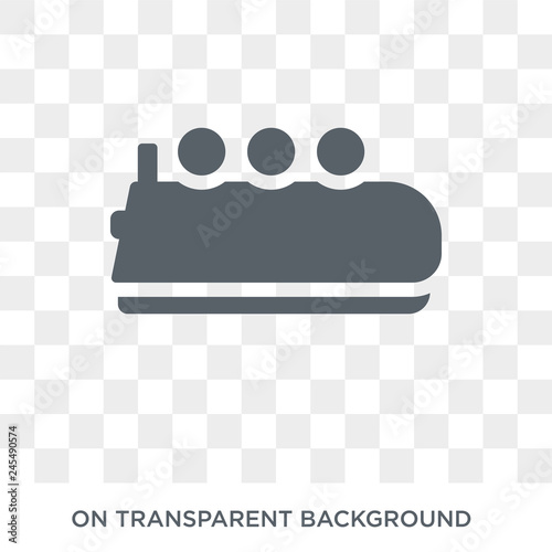 Bobsled icon. Bobsled design concept from  collection. Simple element vector illustration on transparent background.
