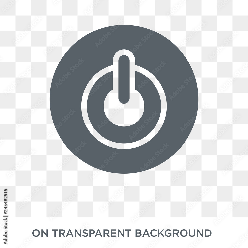 Off icon. Off design concept from collection. Simple element vector illustration on transparent background. Off icon. Off design concept from collection. Simple element vector illustration on transparent background.