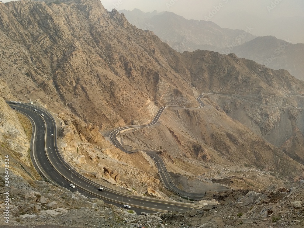 Al Hada Road of Mekkah-Taif, Saudi Arabia Al Hada Road of Mekkah-Taif, Saudi Arabia
