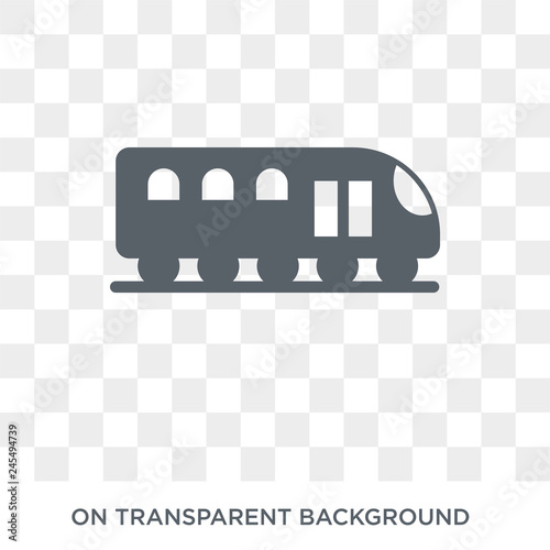 Monorail icon. Monorail design concept from Transportation collection. Simple element vector illustration on transparent background.