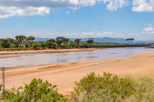 View of the Ewaso Ng'iro River