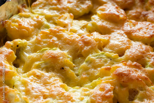 the baked potato with cheese