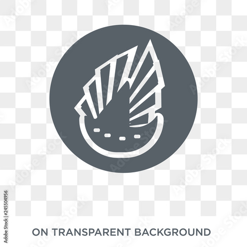 Noah Ark icon. Trendy flat vector Noah Ark icon on transparent background from Religion collection. High quality filled Noah Ark symbol use for web and mobile