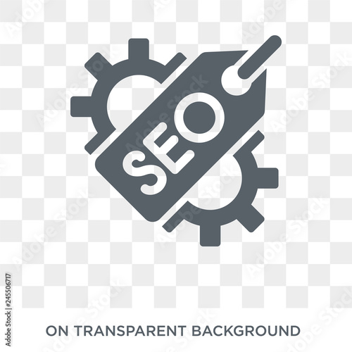 seo Tags icon. Trendy flat vector seo Tags icon on transparent background from Programming collection. High quality filled seo Tags symbol use for web and mobile