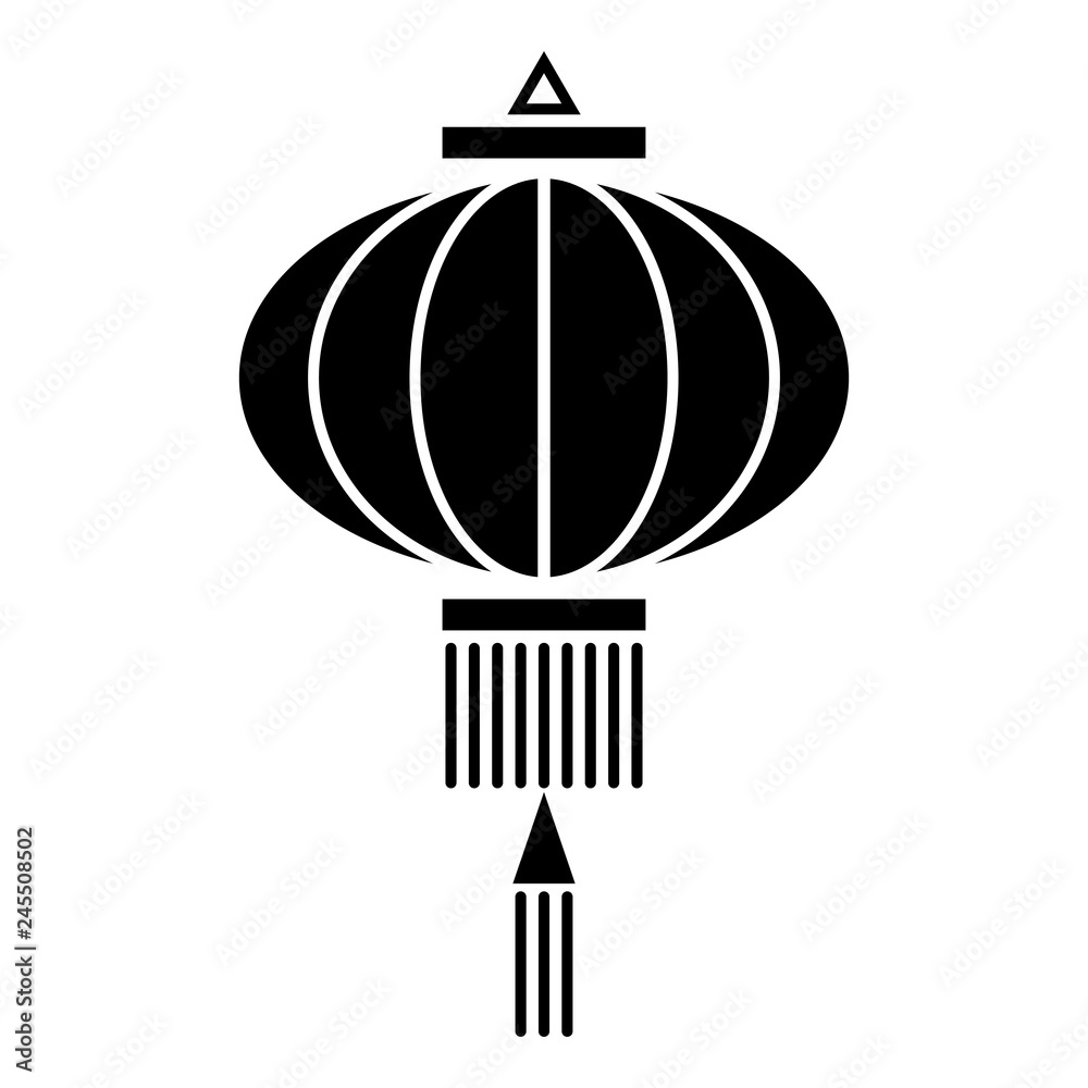 Chinese lantern icon Chinese lantern icon