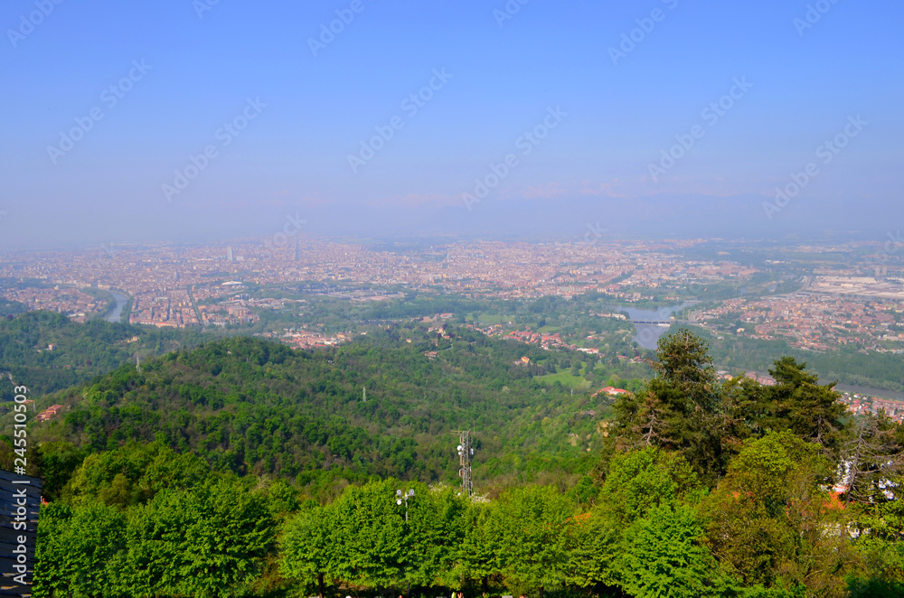 Torino - Panoramica - Superga