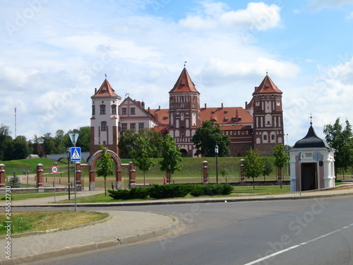 Medieval castle Mir in Belarus