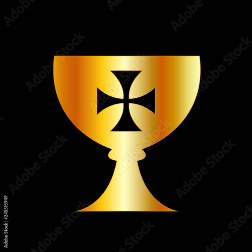 The Holy Grail or cup is a treasure, dish or stone with miraculous powers that provide happiness, eternal youth or sustenance in infinite abundance