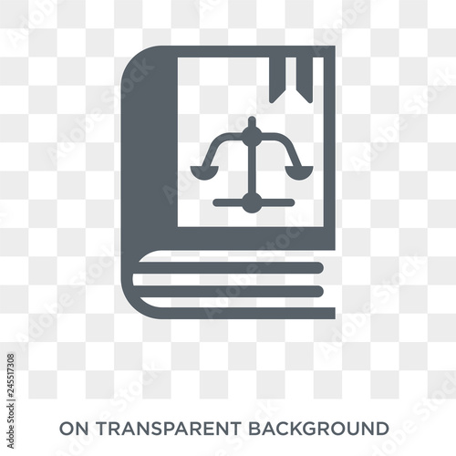 constitutional law icon. Trendy flat vector constitutional law icon on transparent background from law and justice collection. High quality filled constitutional law symbol use for web and mobile