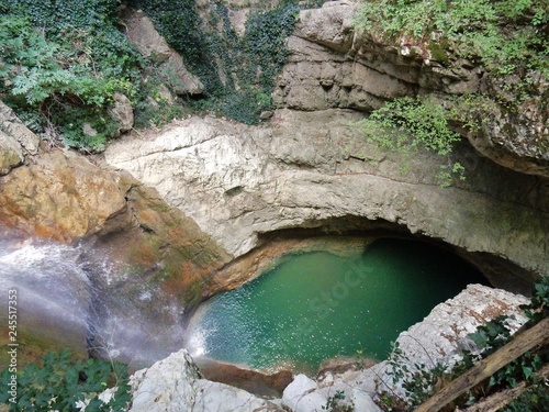 Laghetto con cascata