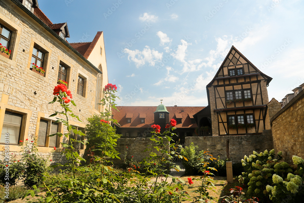 Old monastery in Erfurt, Germany