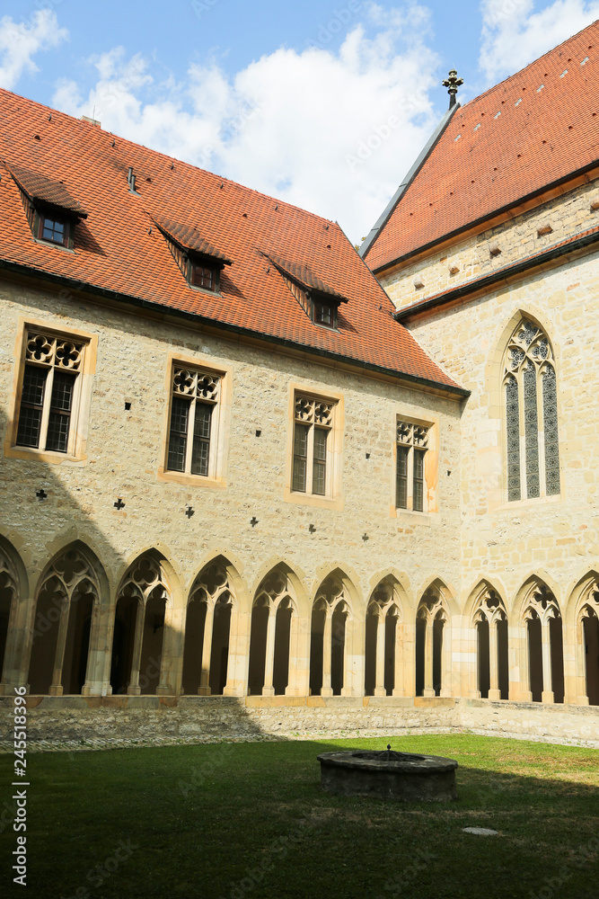 Old monastery in Erfurt, Germany