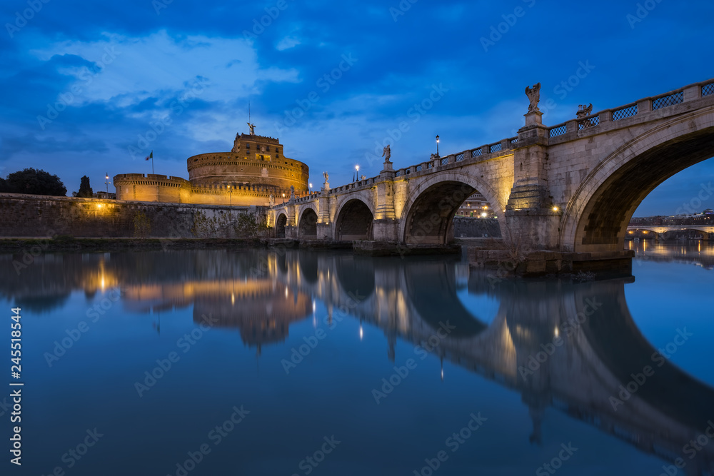 Castel Sant'Angelo Blue Hour