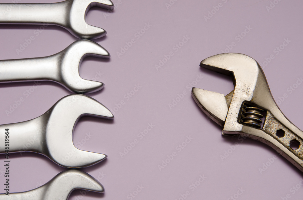 wrench set and one universal