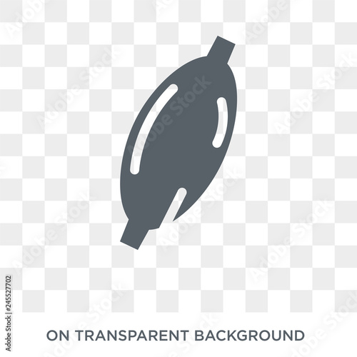 Human Muscle icon. Trendy flat vector Human Muscle icon on transparent background from Human Body Parts collection. High quality filled Human Muscle symbol use for web and mobile