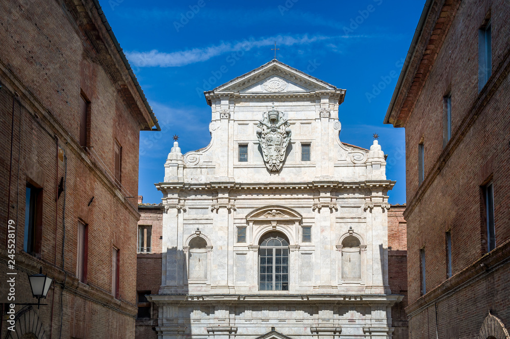 Siena historic buildings
