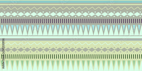 ethnic tribal seamless pattern colorful background ready for fashion textile print vector illustration