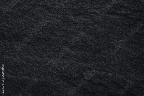 Dark black slate with gray stone texture natural patterns abstract for background