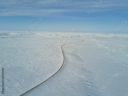 Aerial view of 6633 Arctic Ultra, 2018.