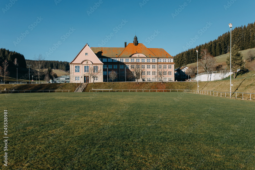 Obraz premium Old school in Black Forest - Germany.