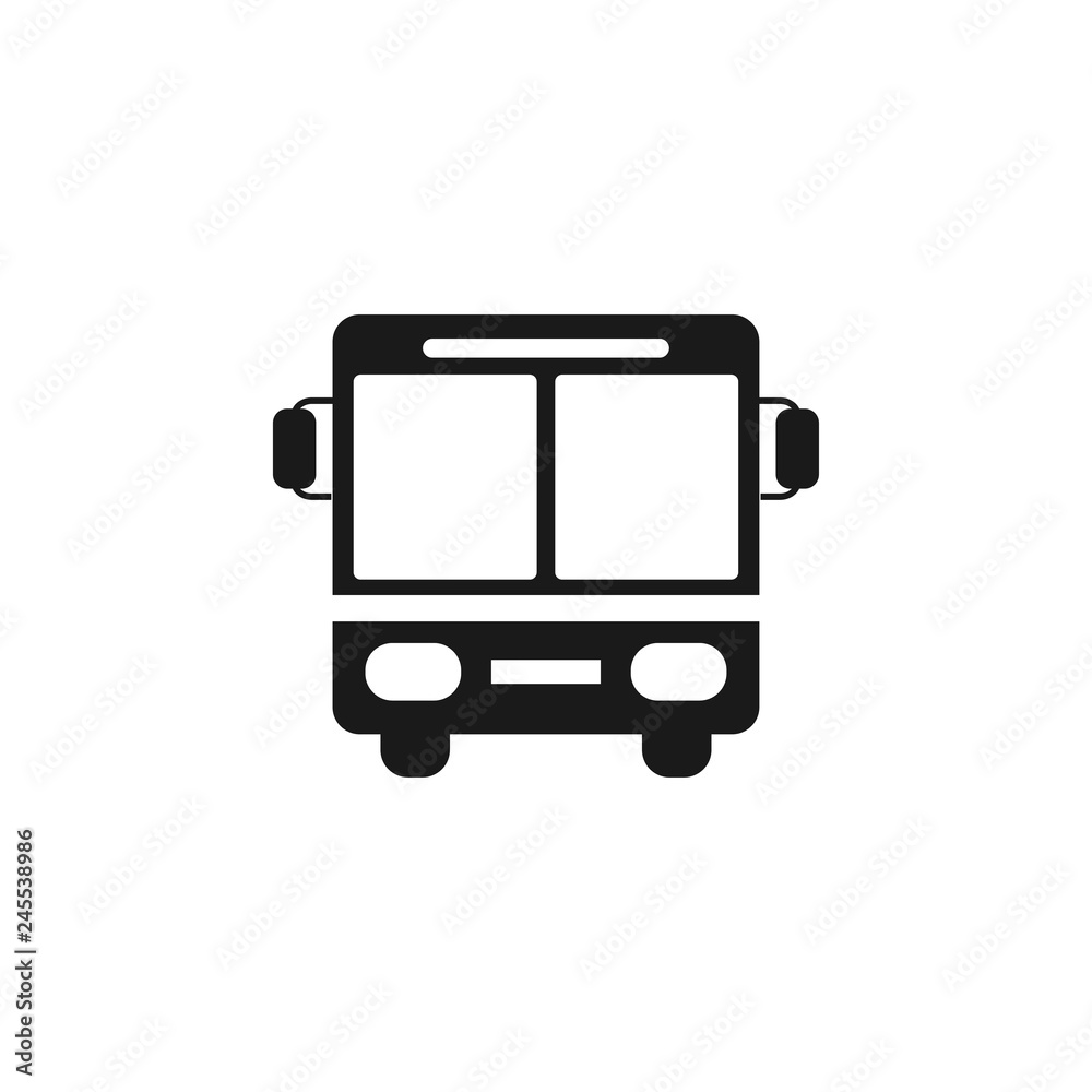 Bus icon graphic design template vector Bus icon graphic design template vector